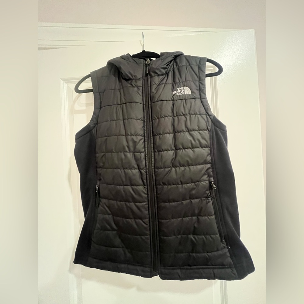 Black North Face Vest